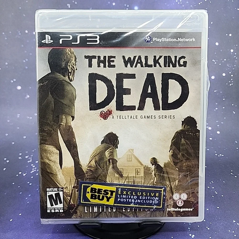 The Walking Dead Telltale Limited Edition (PlayStation 3) Best Buy Poster - READ